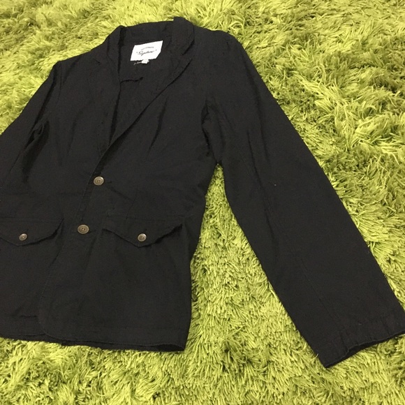 Signature by Levi Strauss Black Blazer Size L - Picture 3 of 6
